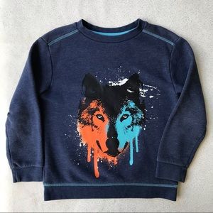 Cat & Jack Little Boy Pullover Sweatshirt XS 4-5